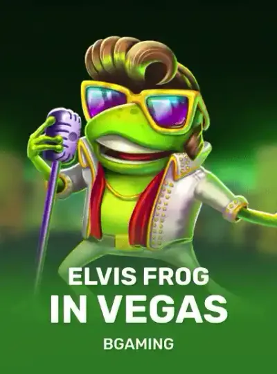 Elvis Frog in Vegas pokie at mateslots casino